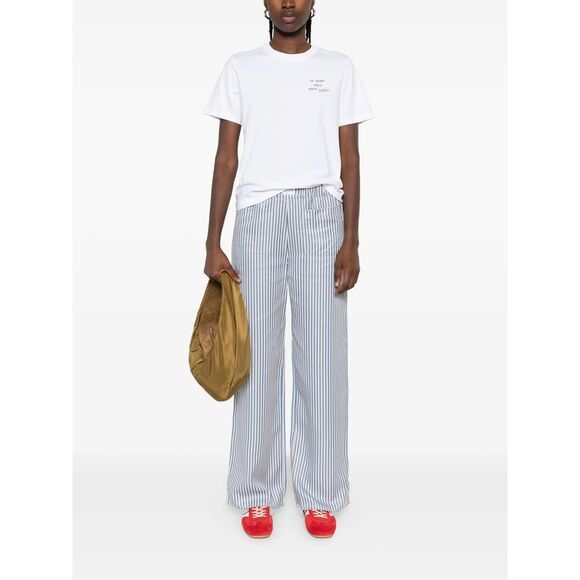 Maison Labiche White Tops - T-Shirts & Jerseys Women - Picture 3 of 5